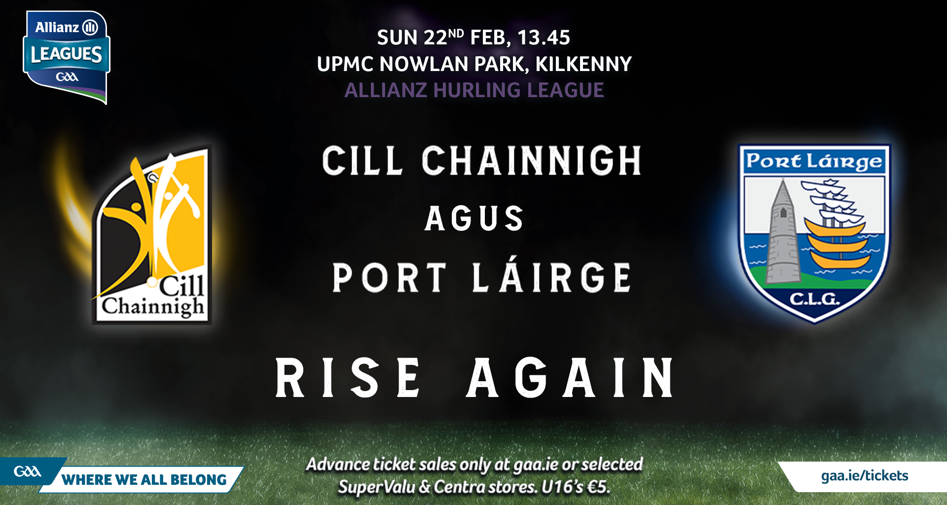 Allianz Hurling League Round 4: Kilkenny team vs Waterford named