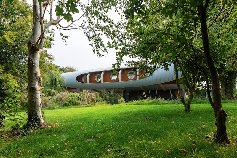 The home designed by John Curran in Co Clare