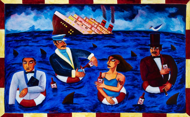 The Sinking of the Titanic, Graham Knuttel