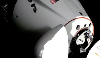 SpaceX Dragon astronauts make Valentine's Day docking at space station to boost skeleton crew