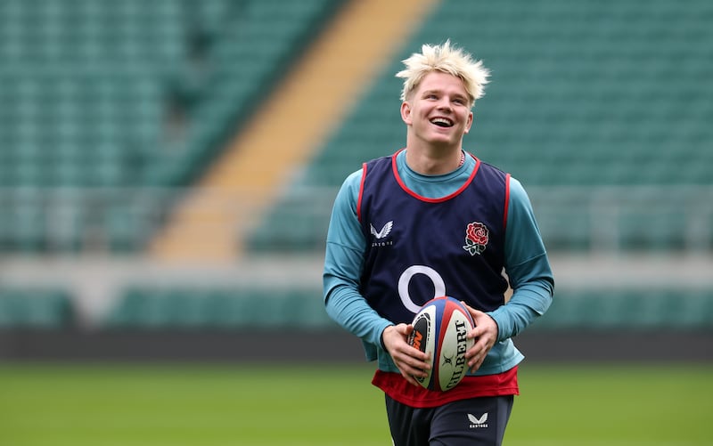 England debutant Henry Pollock is set for his first cap against Ireland. Photograph: Getty Images