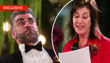 MAFS Bride Juliette Horrified by Groom's Mum's Wedding Speech, Storms Out