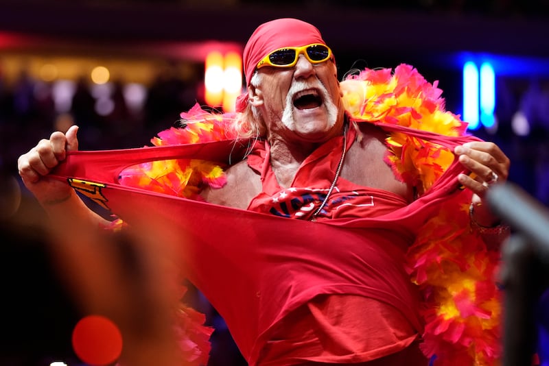 Hulk Hogan, who died in July 2025. Photograph: Alex Brandon/AP