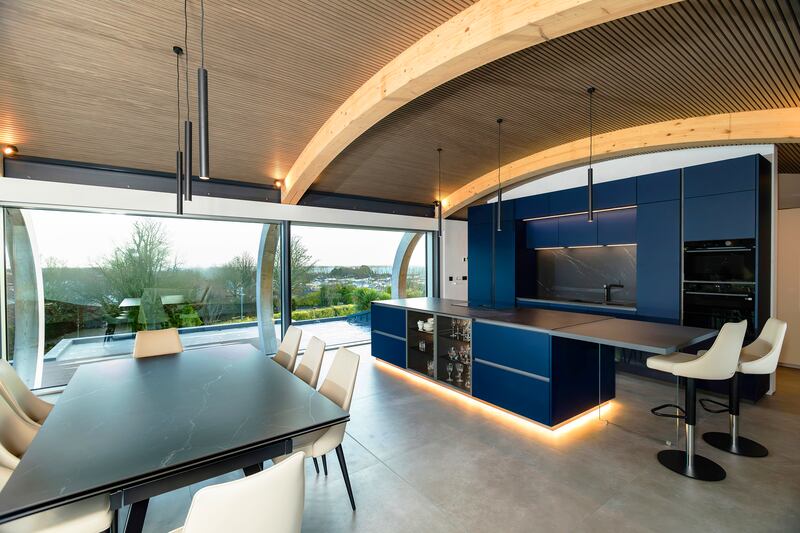 The airship-inspired home designed by John Curran in Co Clare 