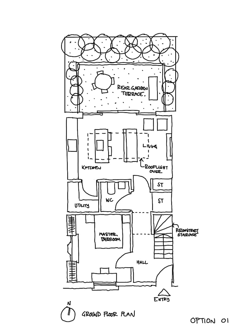 First step renovation plan