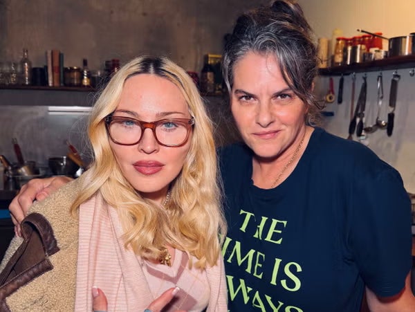 Madonna shared a picture on social media with her friend Dame Tracey Emin