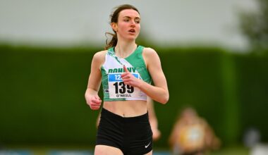 MAEVE O’NEILL BREAKS IRISH INDOOR 800M RECORD IN BOSTON