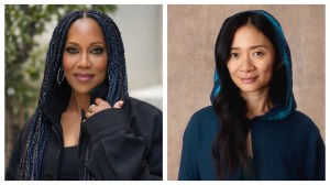 Regina King and Chloe Zhao.