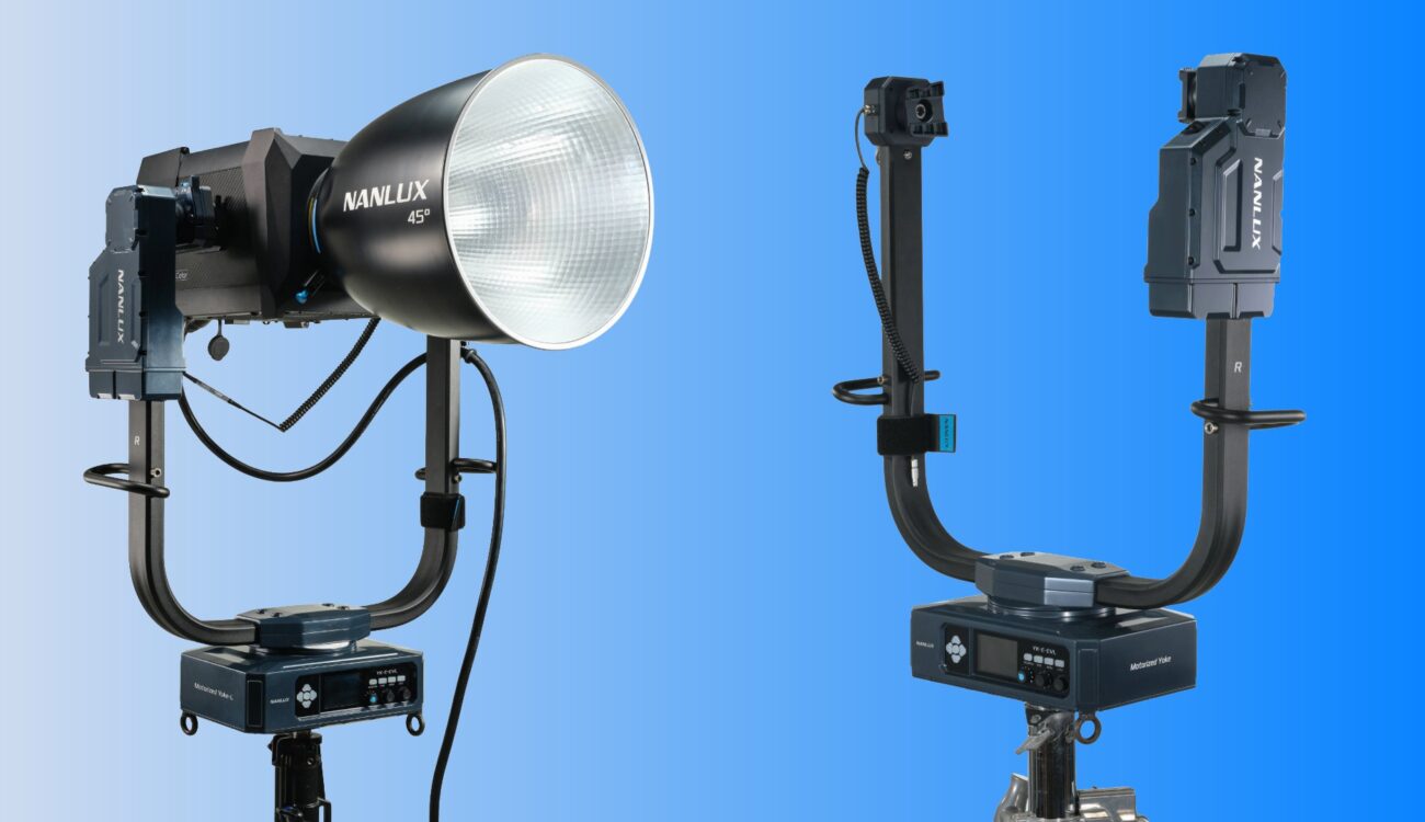NANLUX Motorized Yoke-L Announced – IP66-Rated Pan/Tilt Control for Evoke 5000B and 2400B