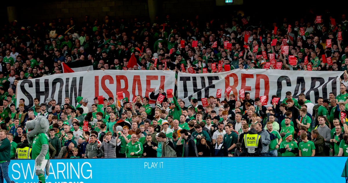 It’s hard to be confident the FAI will rise to Ireland-Israel challenge – The Irish Times