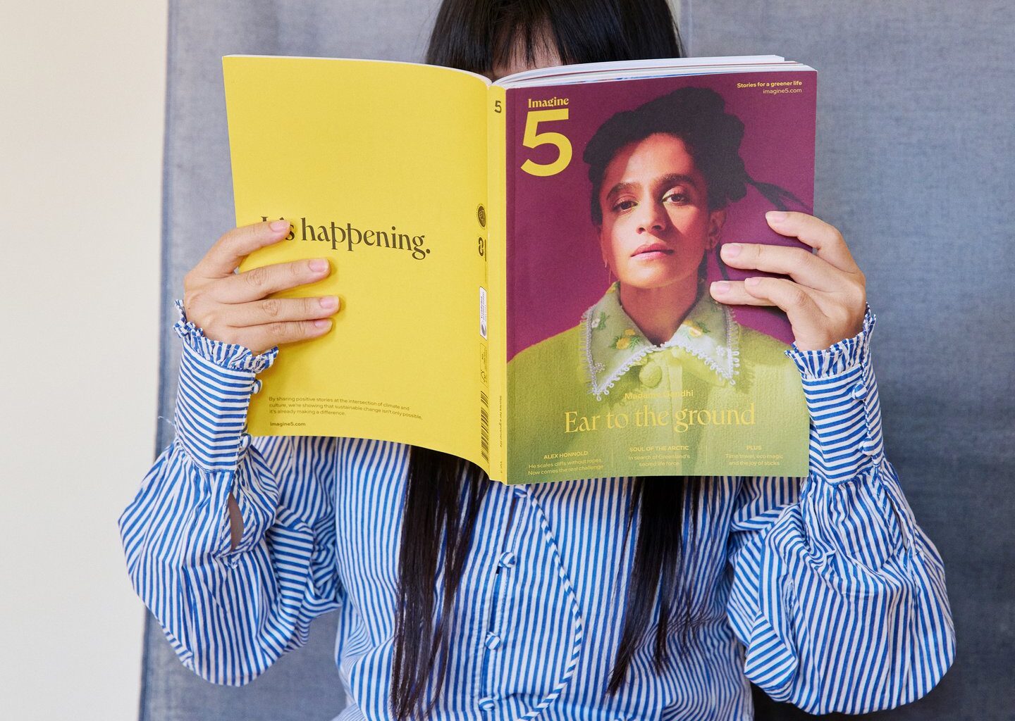 Imagine5 is the environmentally conscious magazine inspiring action through optimism