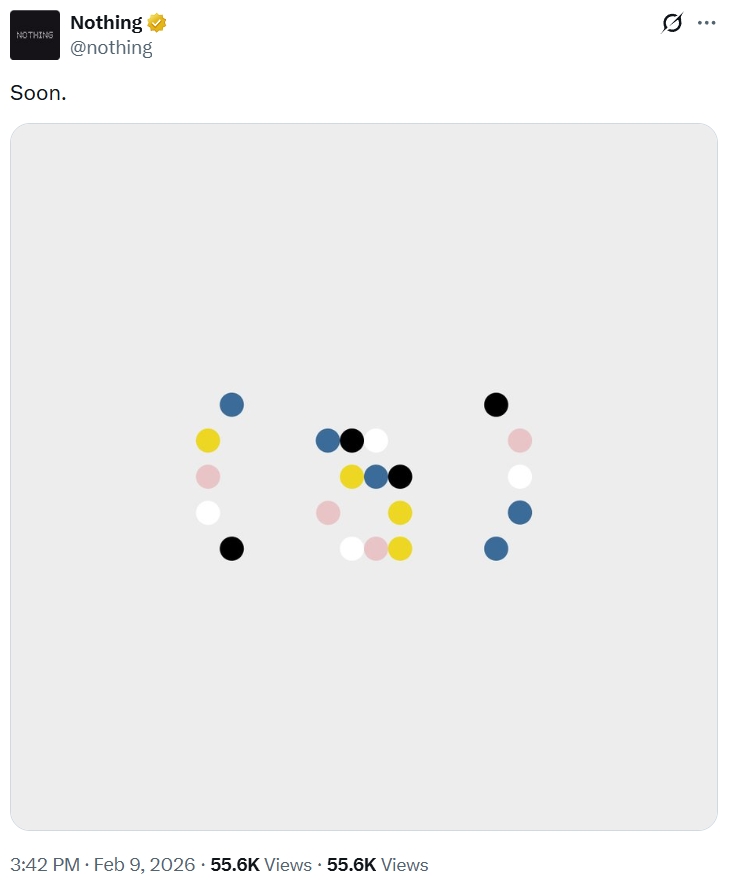 Nothing Phone 4a teaser