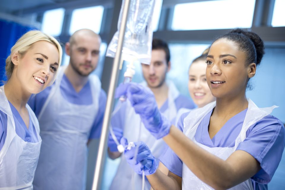Maynooth University’s new School of Nursing welcomed its first intake this academic year. Stock image. Photo: Getty