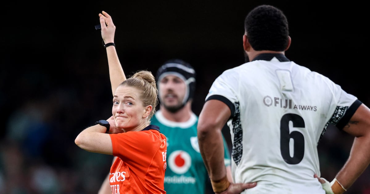 ‘The stuff shouted from the sidelines was ridiculous – all the classics’ – The Irish Times