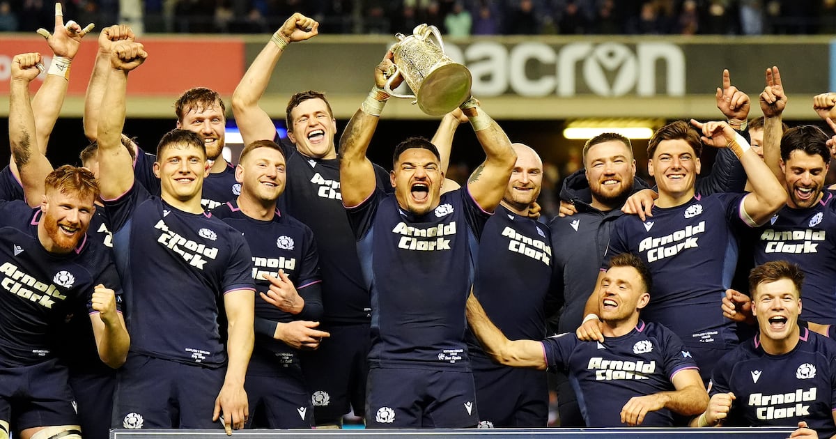 Storming Scotland stun England to seal Calcutta Cup glory – The Irish Times