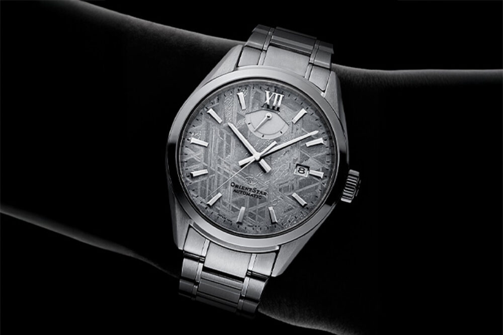 Orient Star M34 F8 Date Meteorite 75th Anniversary 4