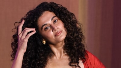 Taapsee Pannu shared how she had to break the ice with many directors about doing films where she is not in the lead. (PTI)
