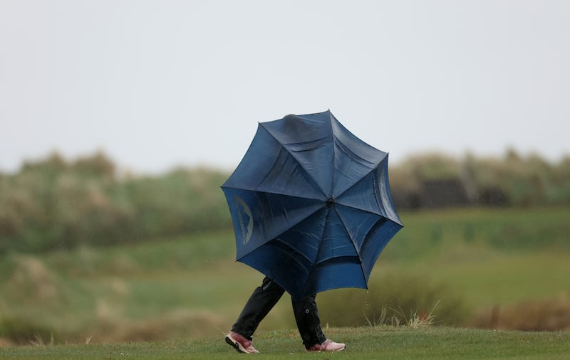 Better golf course management means recovery from the recent wet spell may come sooner than expected. Photograph: James Crombie/Inpho