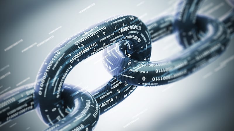 Cryptocurrencies work on the so-called blockchain, which is separate from the traditional bank to bank transmission system for money transfers. Photograph: Getty Images/iStockphoto