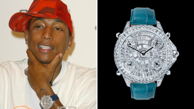 Pharrell Is Auctioning Off His Rare Jacob & Co. Jewelry and Watches