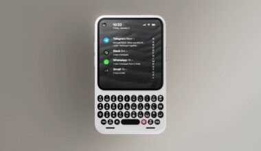 Physical keyboards on phones, who knew they were missed so much?