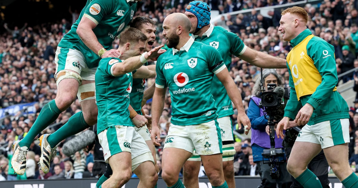 Irish backs run riot in crushing win over England – The Irish Times