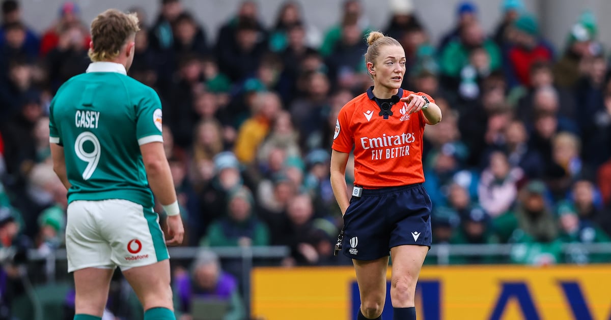 Hollie Davidson was very good in first half, but a few calls were perplexing – The Irish Times