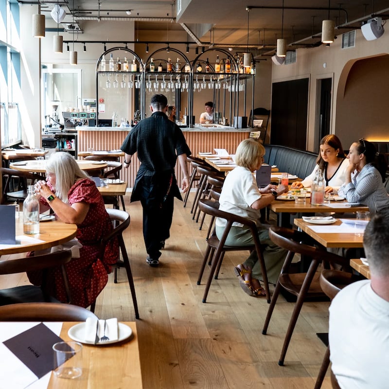 Beau in Belfast. Photograph: Instagram