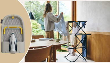 composite of airer and fold up ironing board - Joseph and Joseph