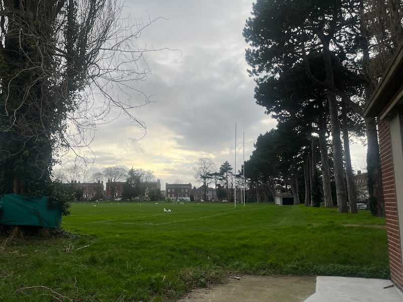 The Kenilworth Square rugby grounds. Photograph: Ellen O'Riordan