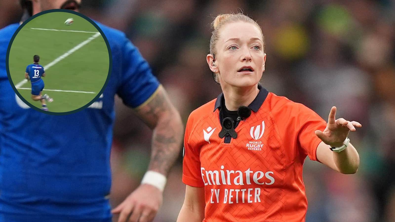 Nigel Owens on Italy's disallowed try and what Hollie Davidson could have done better