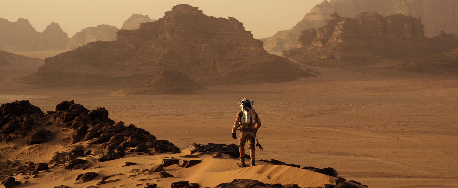 The Martian movie expands the scope of the Red Planet survival tale but keeps its same fundamental feel.