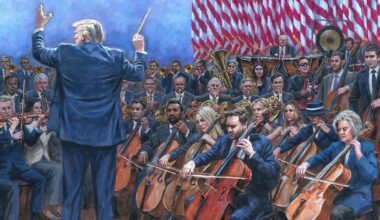 MAGA symphony painting