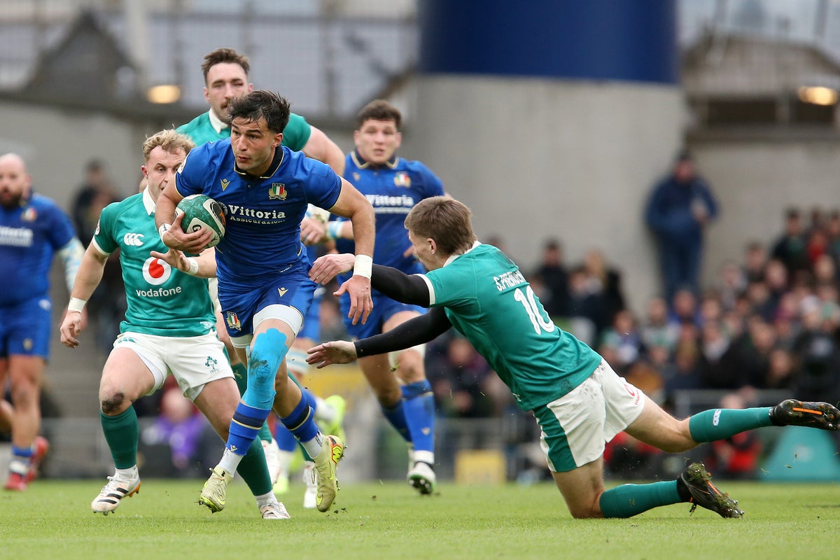 Ireland vs Italy live: Latest score and upates as Azzurri eye Six Nations upset in Dublin