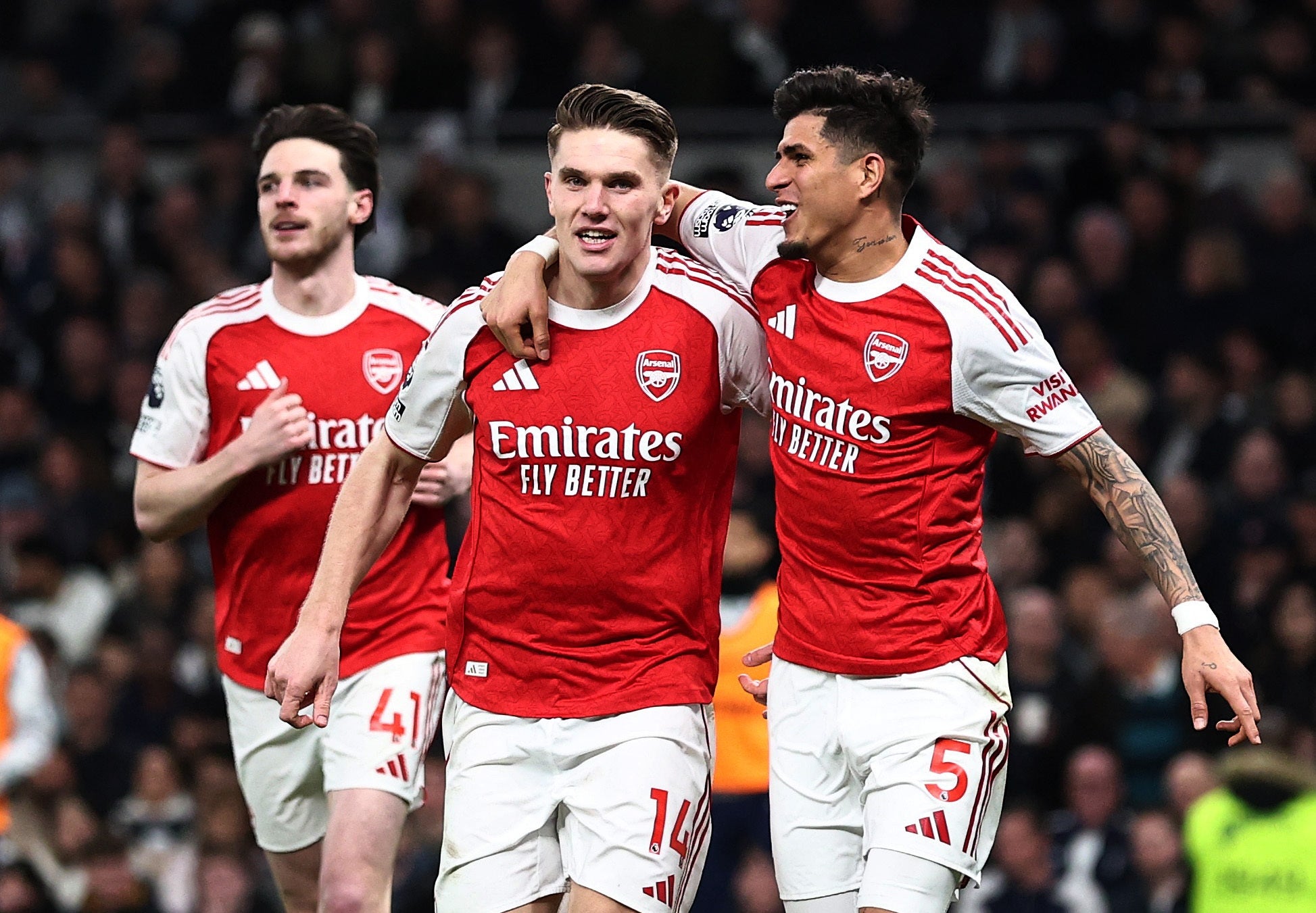 Viktor Gyokeres's first goal put Arsenal back in control and laid the foundations for the win