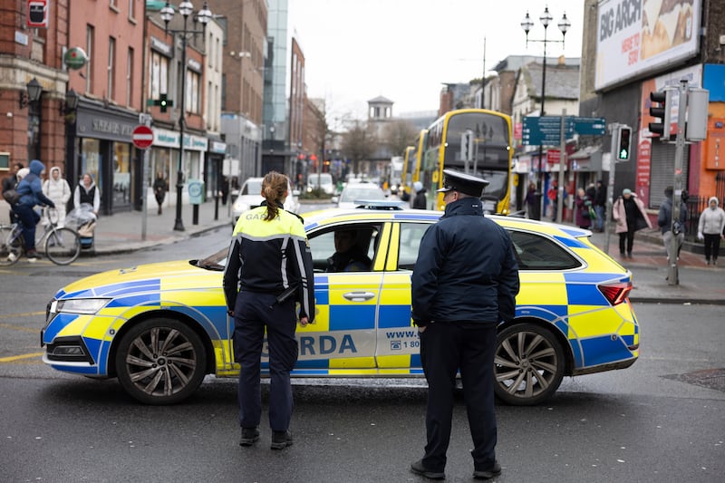 Emergency services are on the scene after a double decker bus crashed in Dublin city centre, injuring an unknown number of people. Photograph: Chris Maddaloni