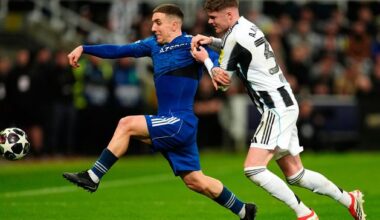 Ireland’s Alex Murphy makes Newcastle debut in Champions League victory over Qarabag