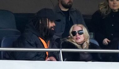 Madonna watches Chelsea beat Spurs at Tottenham Hotspur Stadium in the WSL