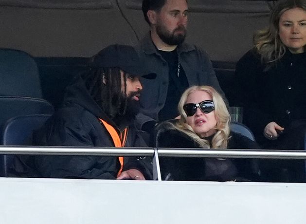 Madonna watches Chelsea beat Spurs at Tottenham Hotspur Stadium in the WSL