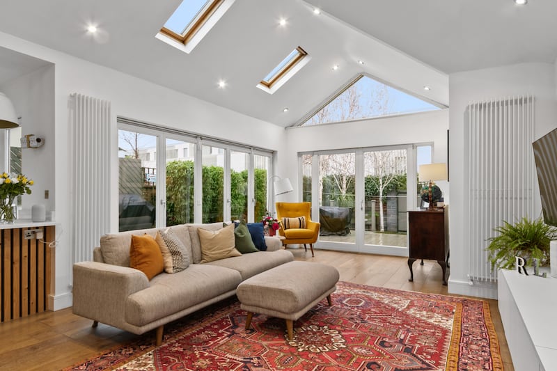 Living space in the extension