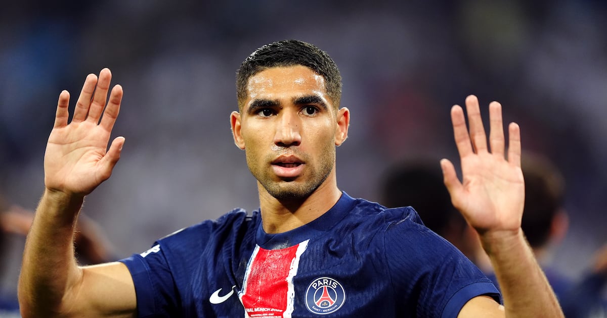 Paris Saint-Germain defender Achraf Hakimi to face trial for alleged rape – The Irish Times