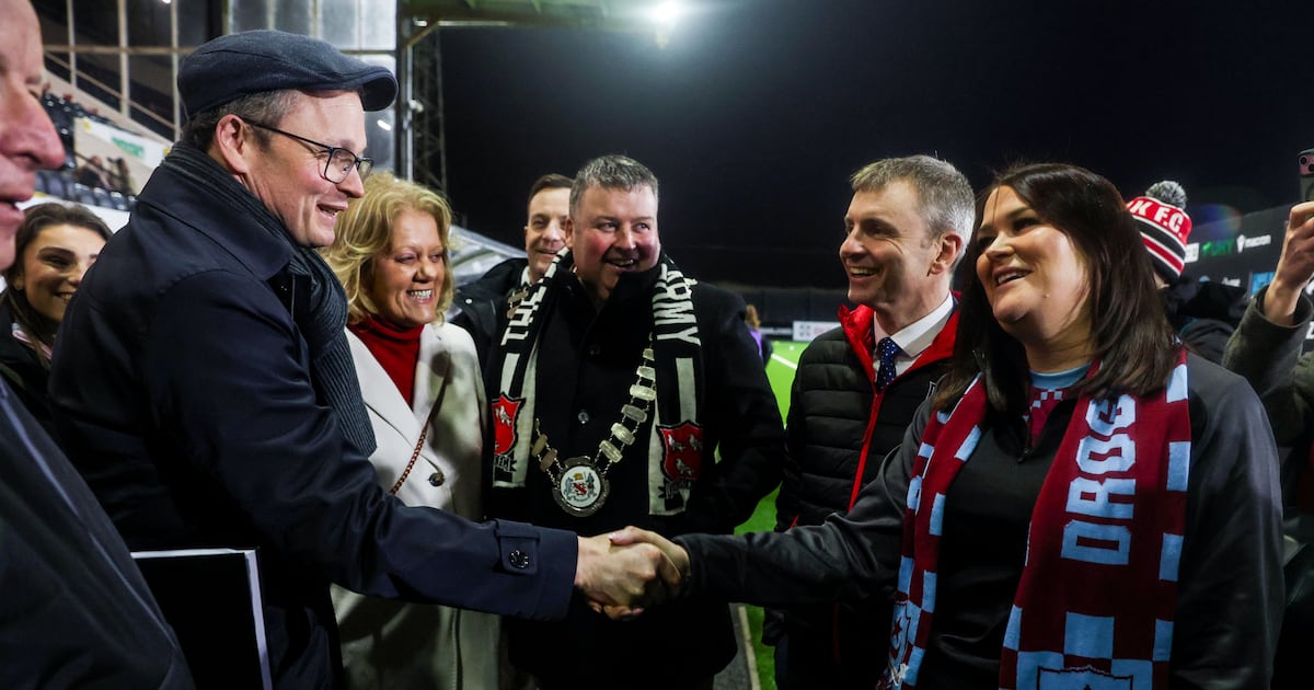 Patrick O’Donovan won’t be spending his First Holy Communion money on fixing Oriel Park – The Irish Times