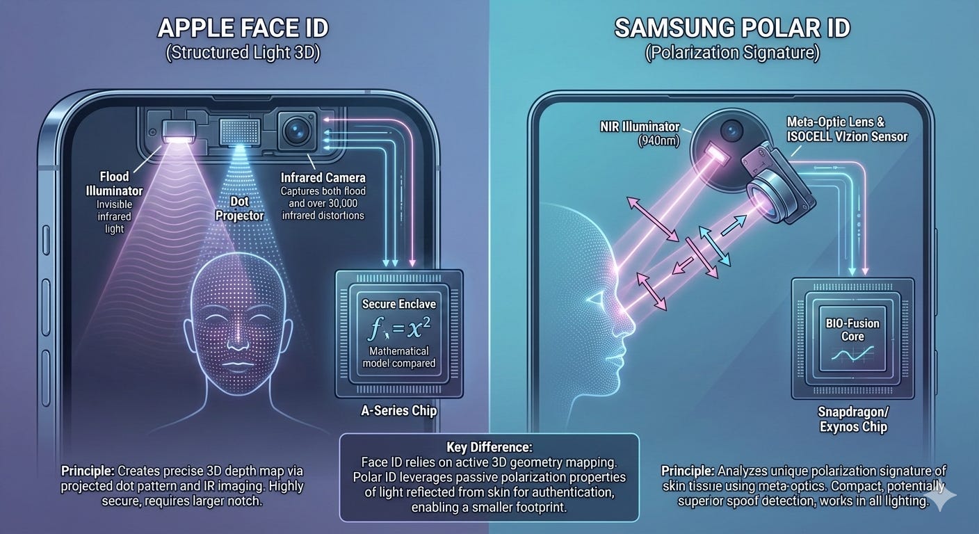 Samsung rumored to be bringing its next-generation Polar ID to the Galaxy S27 Ultra