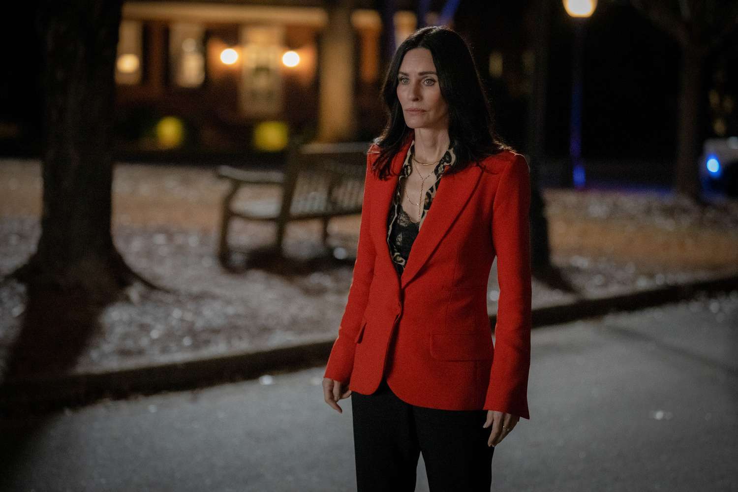 Courteney Cox was too scared watching 'Scream 7' to use bathroom