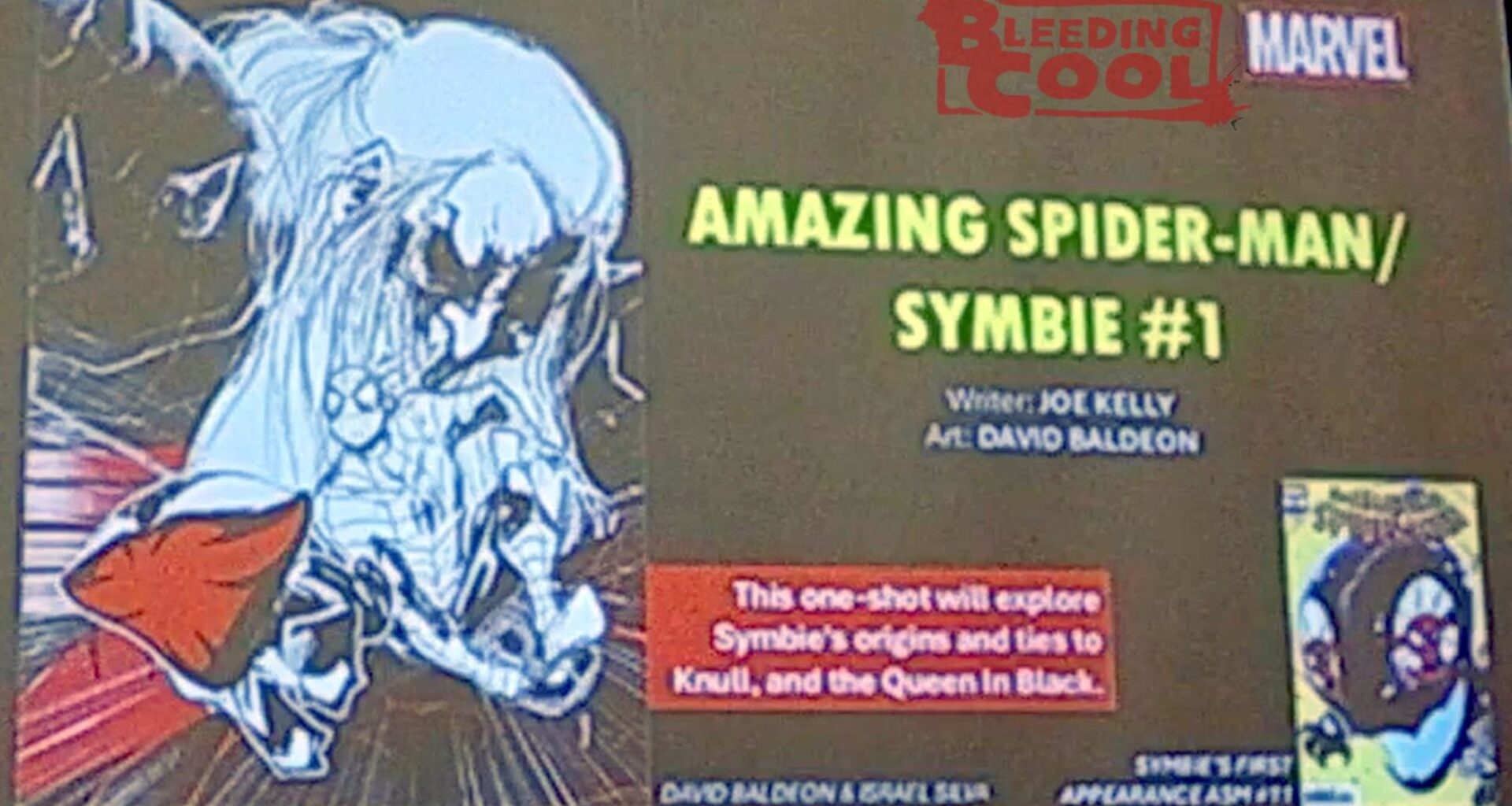 Symbie Comes To Amazing Spider-Man, Knull And Queen In Black