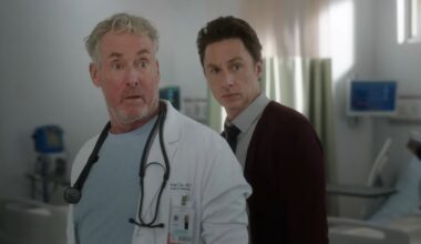 Return to Sacred Heart Hospital in the Scrubs revival trailer