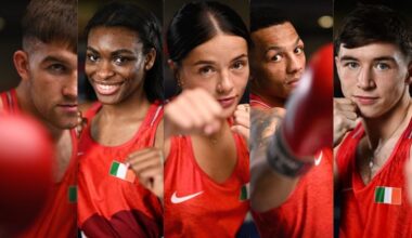 Boxing Ireland Names Strandja Team of 20