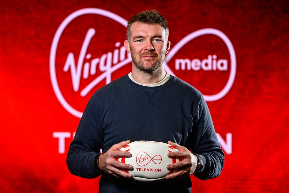 Irish rugby icon and Munster legend Peter O’Mahony pictured at Virgin Media Television Studios in Ballymount, Dublin as Virgin Media Television announces he will join its expert rugby panel as an analyst for the 2026 Six Nations Championship. Photo: Ben McShane/Sportsfile