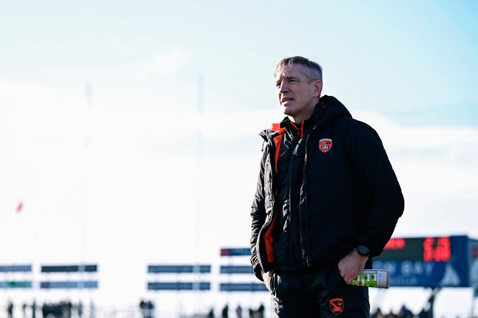 Armagh manager Kieran McGeeney at Dr Hyde Park in Roscommon. Photo by Seb Daly/Sportsfile