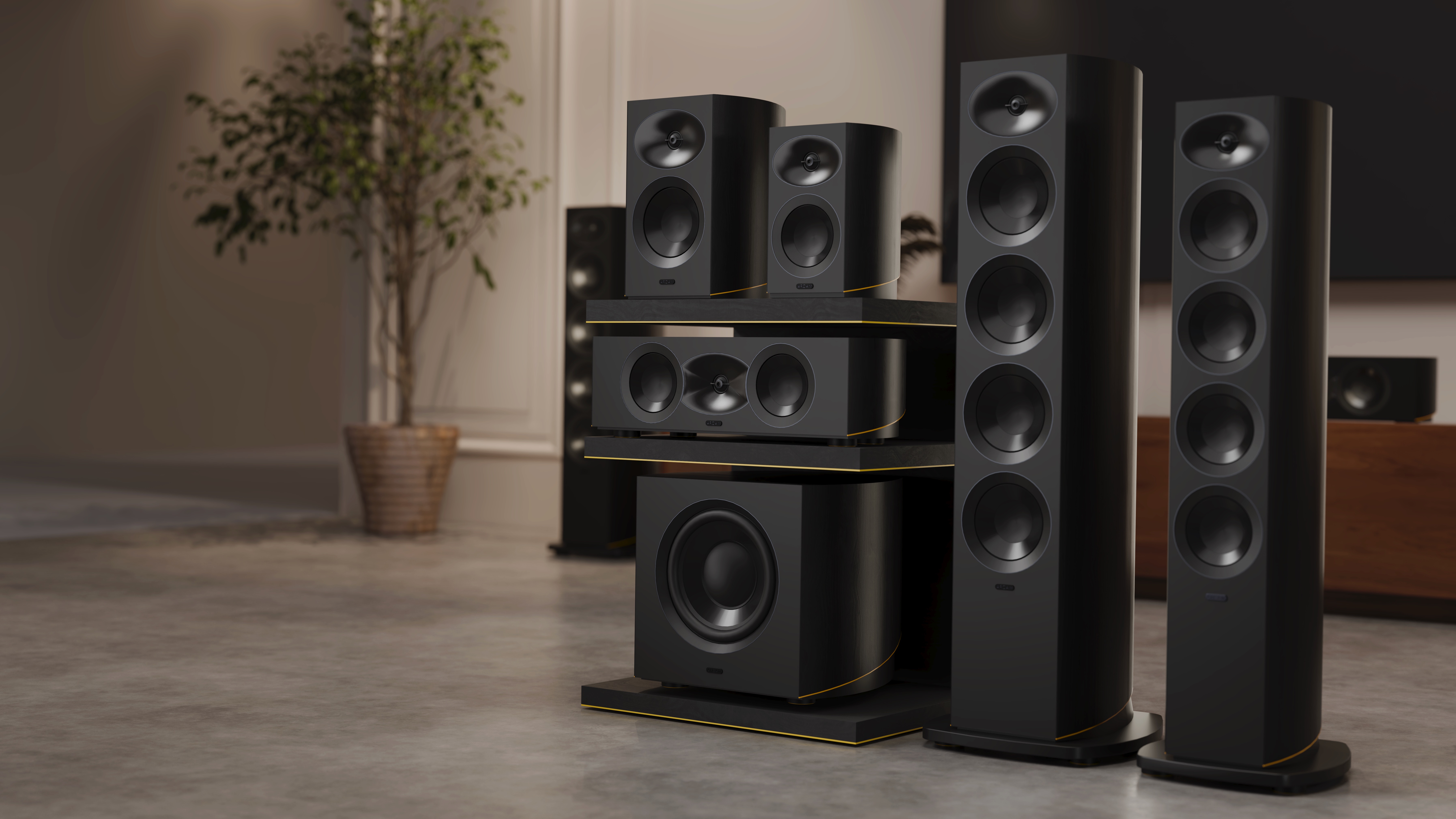 Arcam Radia speakers